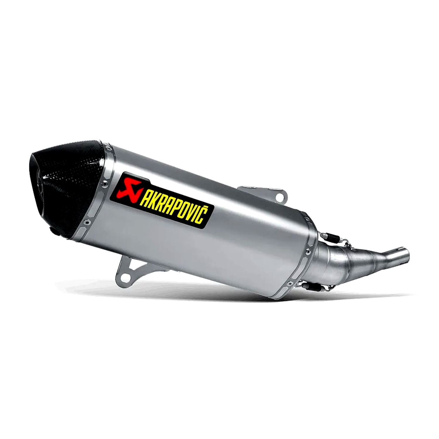 Akrapovic Stainless Steel Line Slip On Silencer For Yamaha VP 250 X-City 2007-2016
